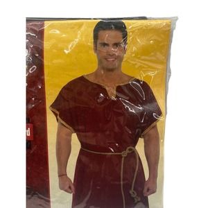 Amscan Gods & Goddesses Roman Tunic Halloween Costume Adult Standard One Size